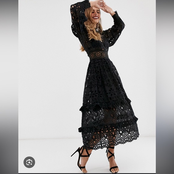 ASOS design edition midi dress - Picture 5 of 14